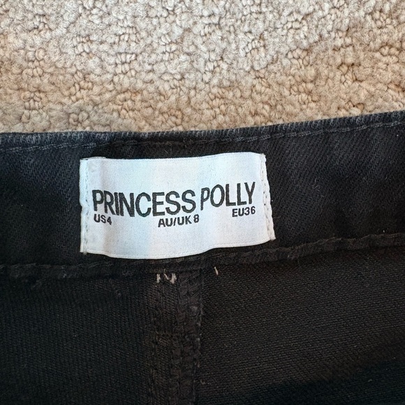 size 4 princess polly denim skort - Picture 3 of 3